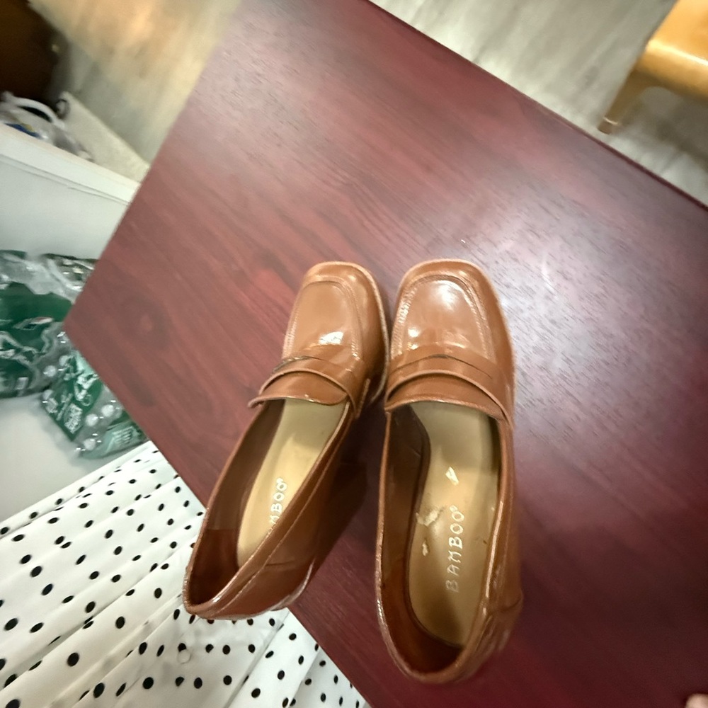 BAMBOO Women's Brown Heels - Picture 12 of 16